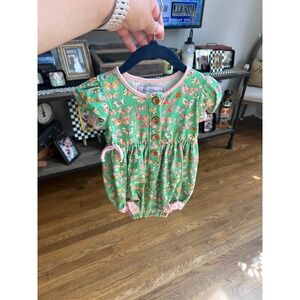 Sweethoney Romper bubble butterfly girls 18 months